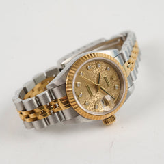 Rolex 26mm Datejust Two tone Diamond Dial