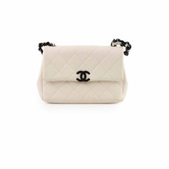Chanel Caviar Everything Flap White 31 Series
