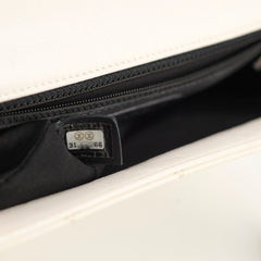 Chanel Caviar Everything Flap White 31 Series