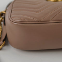 Gucci Marmont Camera Bag Dusty Pink