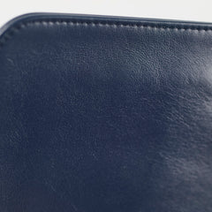 Chanel Old Medium Boy Navy Studded