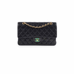 Chanel Medium/Large Caviar Double Classic Flap Black