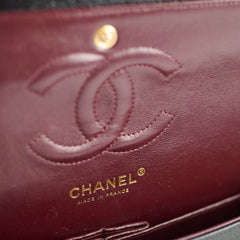 Chanel Medium/Large Caviar Double Classic Flap Black