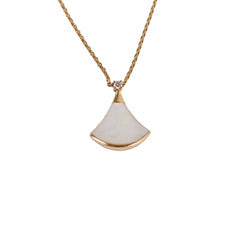 Bvlgari Diva Dream Mother Of Pearl Necklace Rose Gold