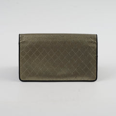 Chanel Metallic Long Wallet