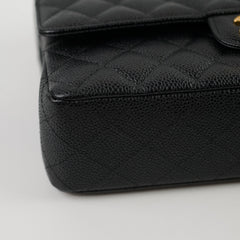 Chanel Classic Caviar Medium M/L Flap Black 26 Series