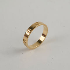 Cartier Love Ring Yellow Gold Size 57