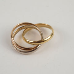 Cartier Trinity Ring Classic Size 55