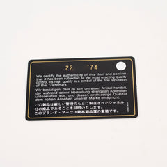 Chanel Lambskin Long Wallet Black