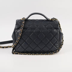 Chanel Caviar Business Affinity Dark Navy Series 28