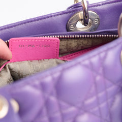 Dior Lady Dior Limited Edition Medium Quilted Bag (recoloured)