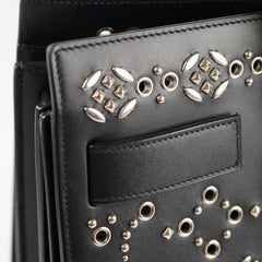 Saint Laurent Sac De Jour Small Emboidery Studded Bag Black
