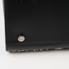 Saint Laurent Sac De Jour Small Emboidery Studded Bag Black