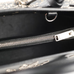 Saint Laurent Sac De Jour Small Emboidery Studded Bag Black