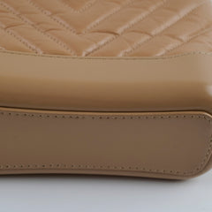 Chanel Small Chevron Grabrielle Bag Beige