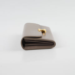 Celine Triompe Wallet Shiny Calfskin Pebble