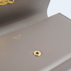 Celine Triompe Wallet Shiny Calfskin Pebble