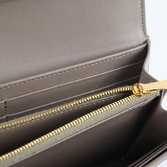 Celine Triompe Wallet Shiny Calfskin Pebble