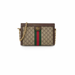 Gucci Ophidia GG Surpreme Shoulder Bag Beige