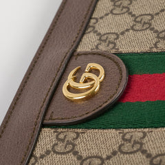 Gucci Ophidia GG Surpreme Shoulder Bag Beige