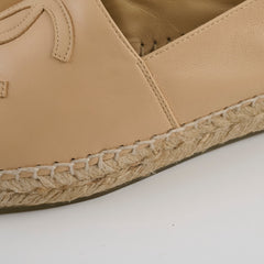 Chanel Espadrilles Beige Size 37