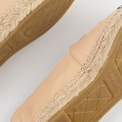 Chanel Espadrilles Beige Size 37