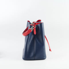 Louis Vuitton Neo Noe Epi Leather Navy/ Red