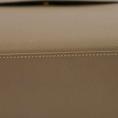 Hermes Kelly 25 Gris Asphalt Epsom C Stamp 2018