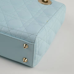 Christian Dior Small Lady Dior ABC Blue