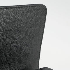 Chanel Medium Coco Handle (Lizard Top Handle) Black Chevron