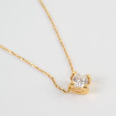 Cartier C De Diamond Necklace 2024 Yellow Gold