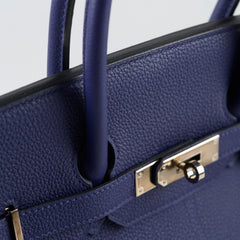 Hermes Birkin 35 Togo Bleu Encre PHW 2018