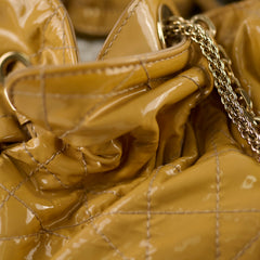 Christian Dior Le Trente Patent Shoulder Bag Beige