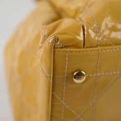 Christian Dior Le Trente Patent Shoulder Bag Beige
