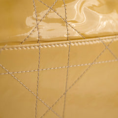 Christian Dior Le Trente Patent Shoulder Bag Beige