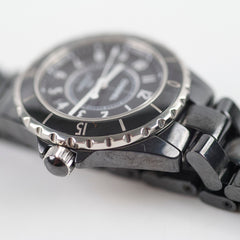 Chanel J12 Black Ceramic Watch