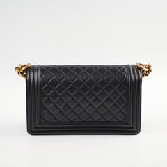 Chanel Lambskin Old Medium Boy