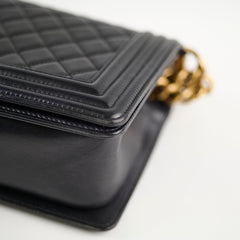 Chanel Lambskin Old Medium Boy
