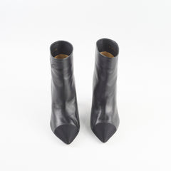Chanel Women Boots Black 37.5C
