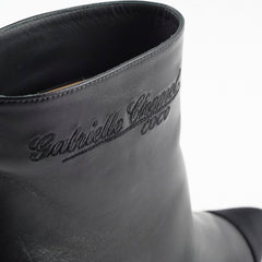 Chanel Women Boots Black 37.5C