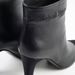 Chanel Women Boots Black 37.5C