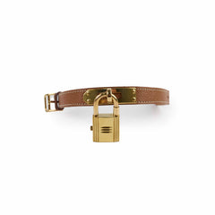 Hermes Kelly Bracelet Watch Gold GHW Z in circle size M