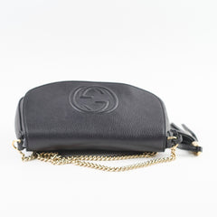 Gucci Soho Cross Body Bag Black