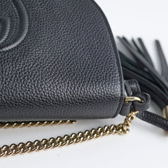 Gucci Soho Cross Body Bag Black