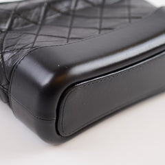Chanel Small Gabrielle Quilted Black
