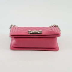 Chanel Small Red Boy Bag
