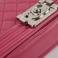 Chanel Small Red Boy Bag