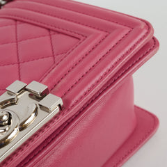 Chanel Small Red Boy Bag