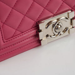 Chanel Small Red Boy Bag