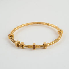 Cartier Ercou Bracelet Yellow Gold Size 16